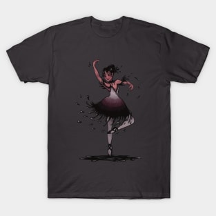 Inky Cap Mushroom Ballerina T-Shirt